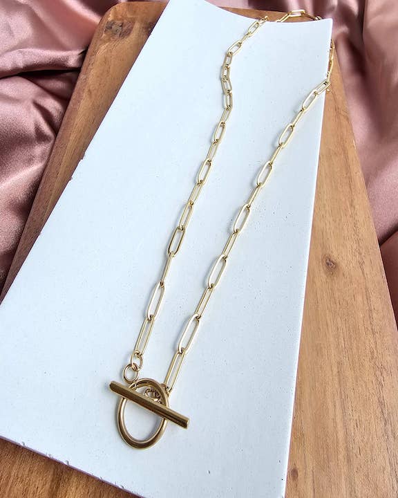 Luxe Gold Paper Clip Chain