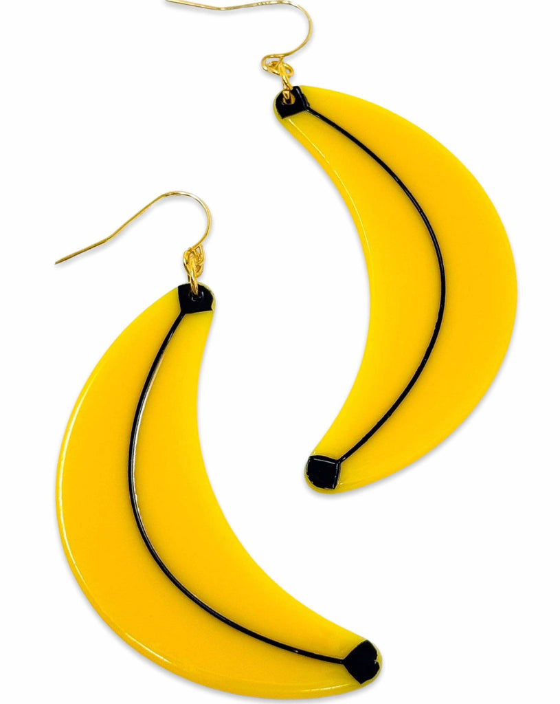 Big Banana Earrings