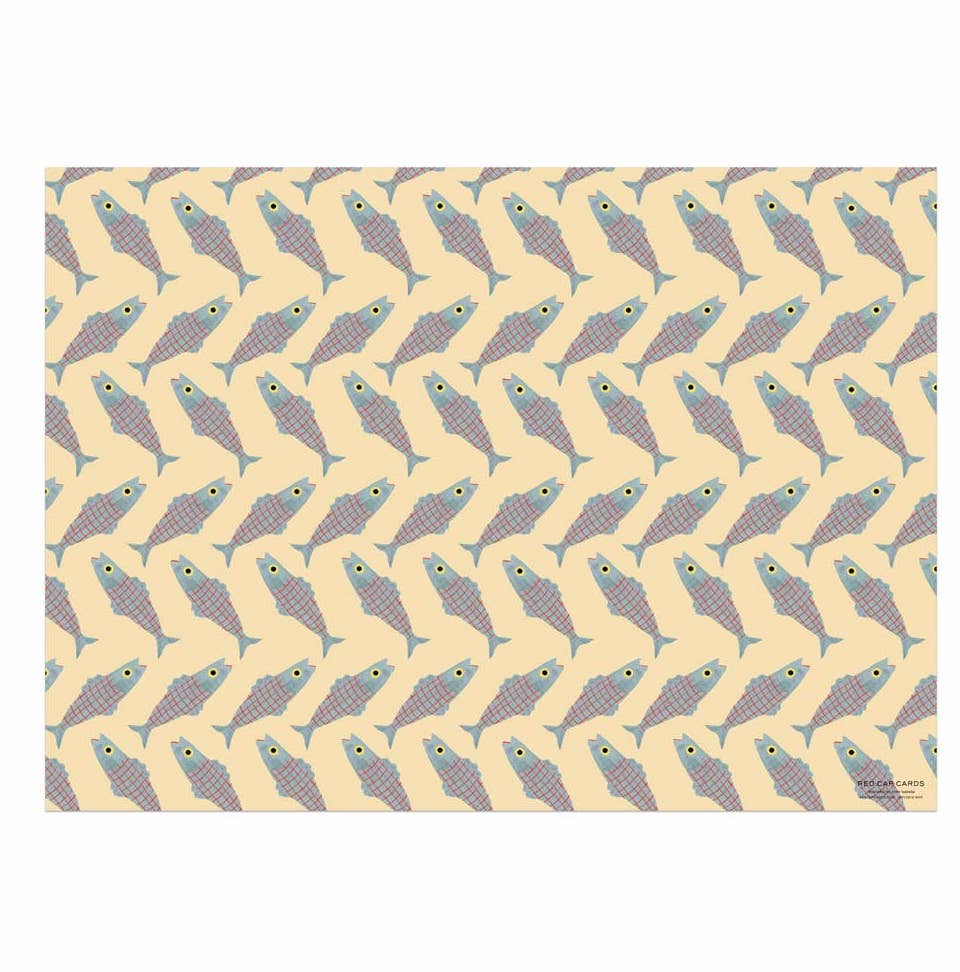 Herring Wrapping Paper
