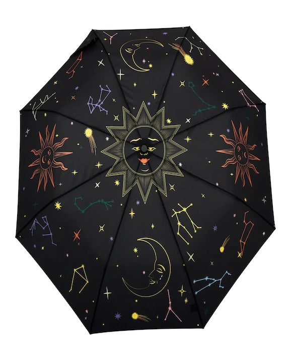 Compact Umbrella in Zodiac