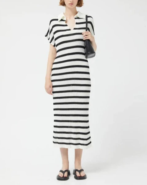 Hatch Stripe Dress