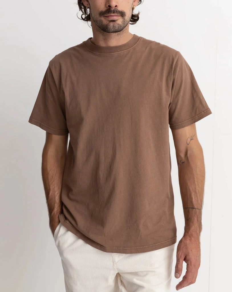 Classic Vintage Tee in Chocolate