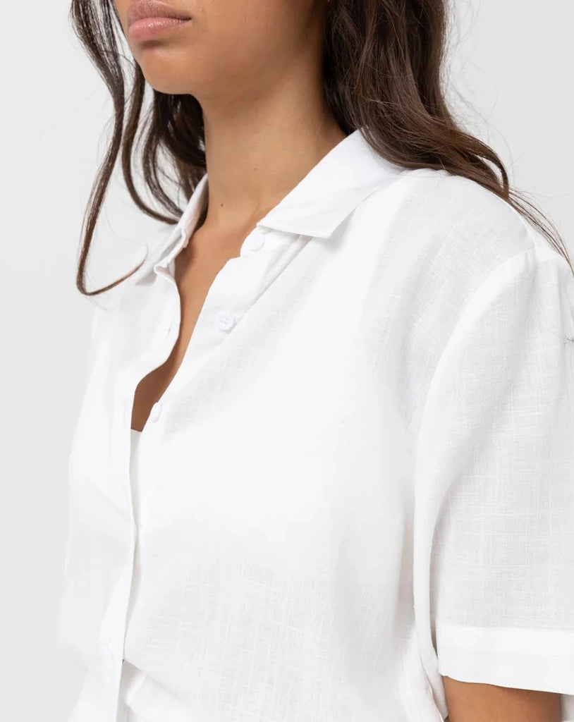 Classic Lounge Shirt in White