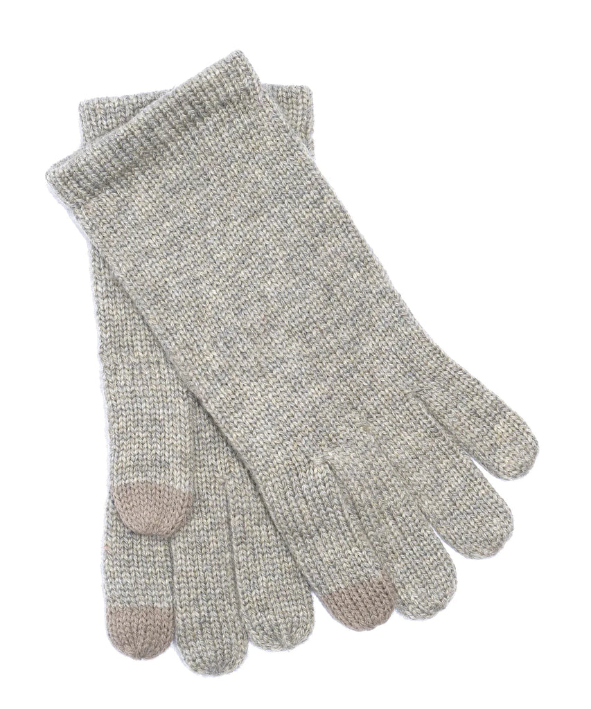 Touch Gloves in Silver