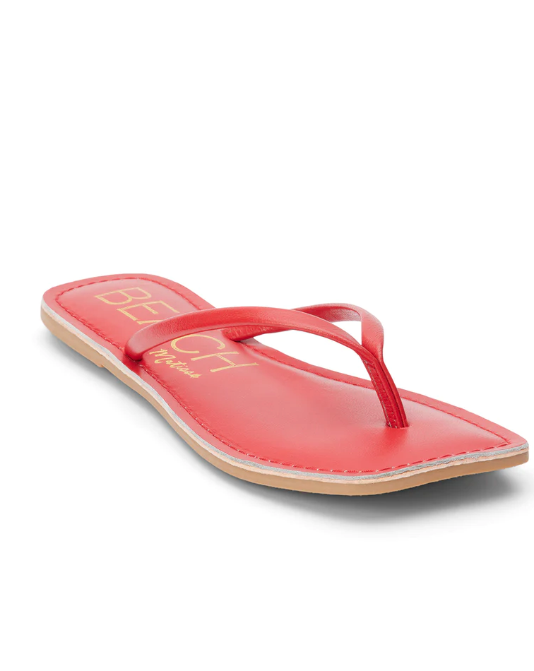 Bungalow Sandal in Red Penelope s