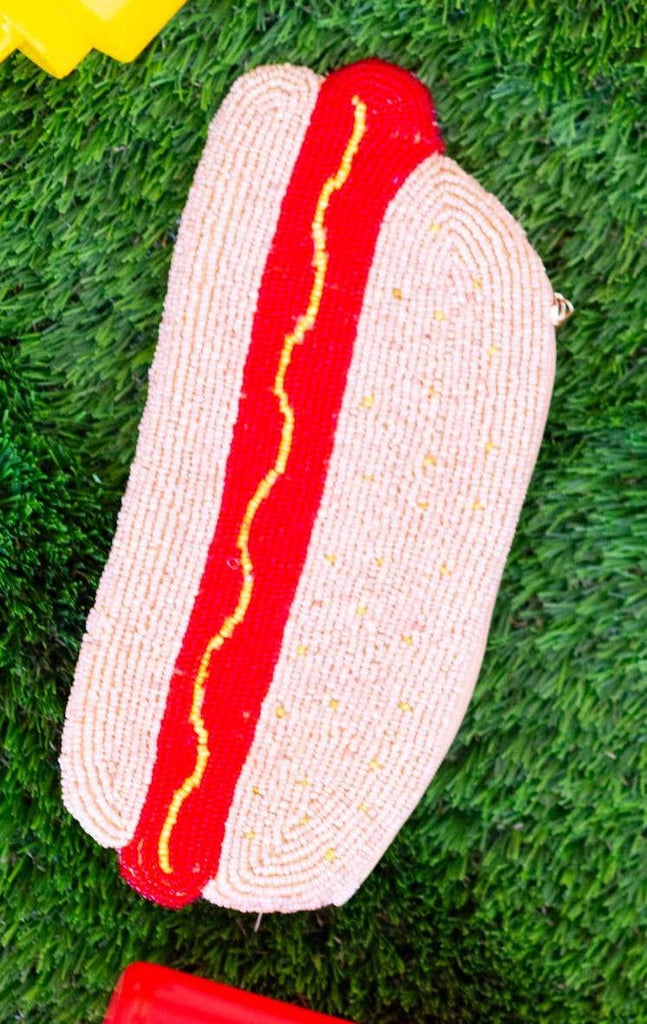 Beaded Hot Dog Pouch