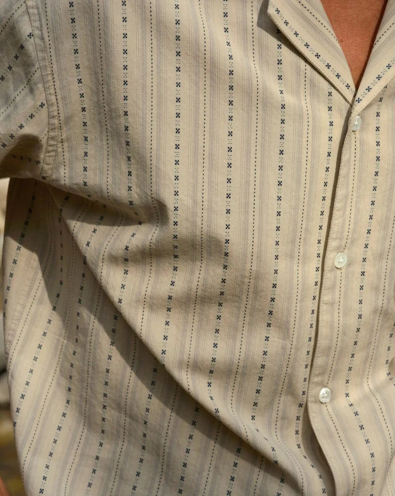 Cosmo Shirt in Natural Dobby