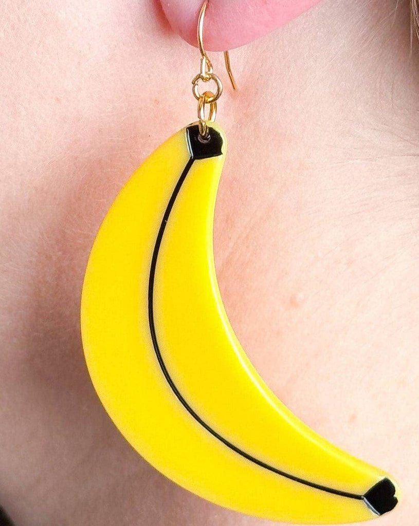 Big Banana Earrings