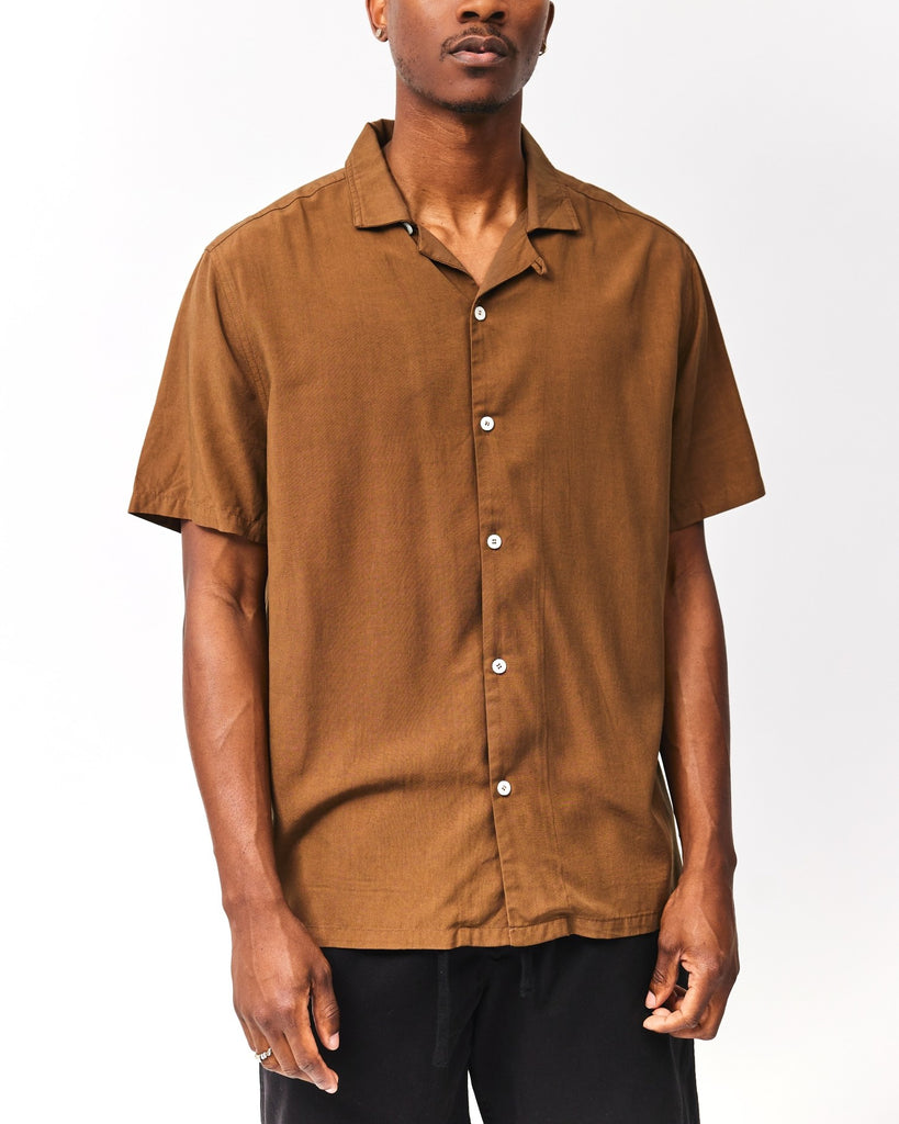 Caleb Shirt in Brown