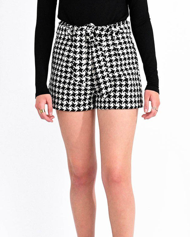 Madison Shorts in Black/White