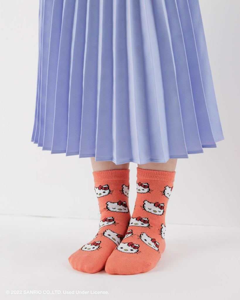 Kids Crew Sock Set in Hello Kitty