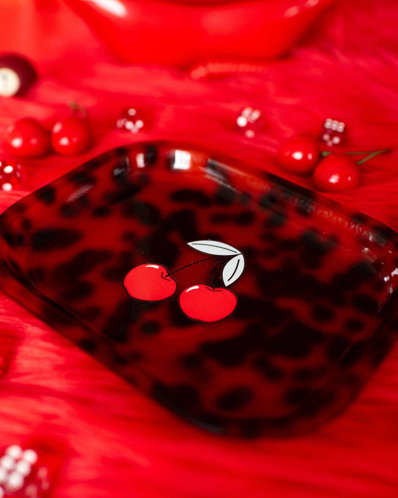 Cherry Acrylic Tray