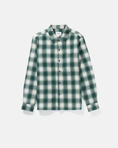 Plaid Ls Flannel in Green