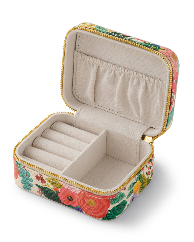 Garden Party Travel Jewelry Case