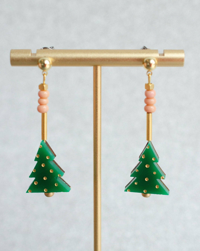 Christmas Tree Earrings