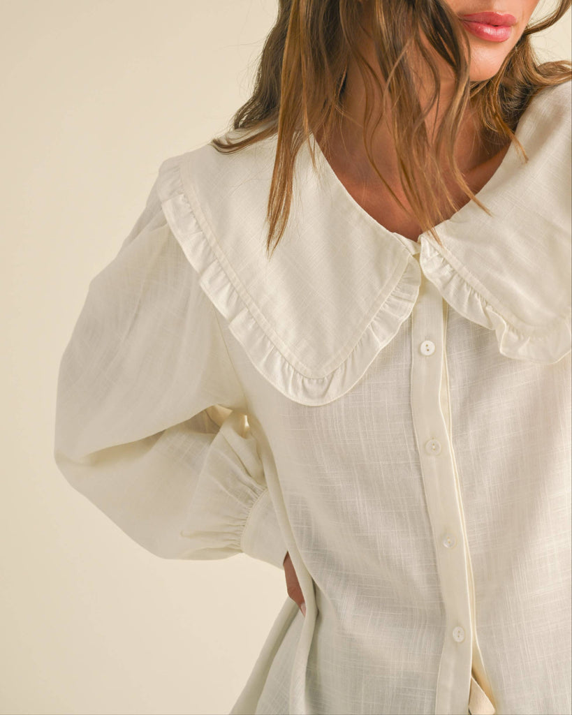 Peter Pan Collar Shirt