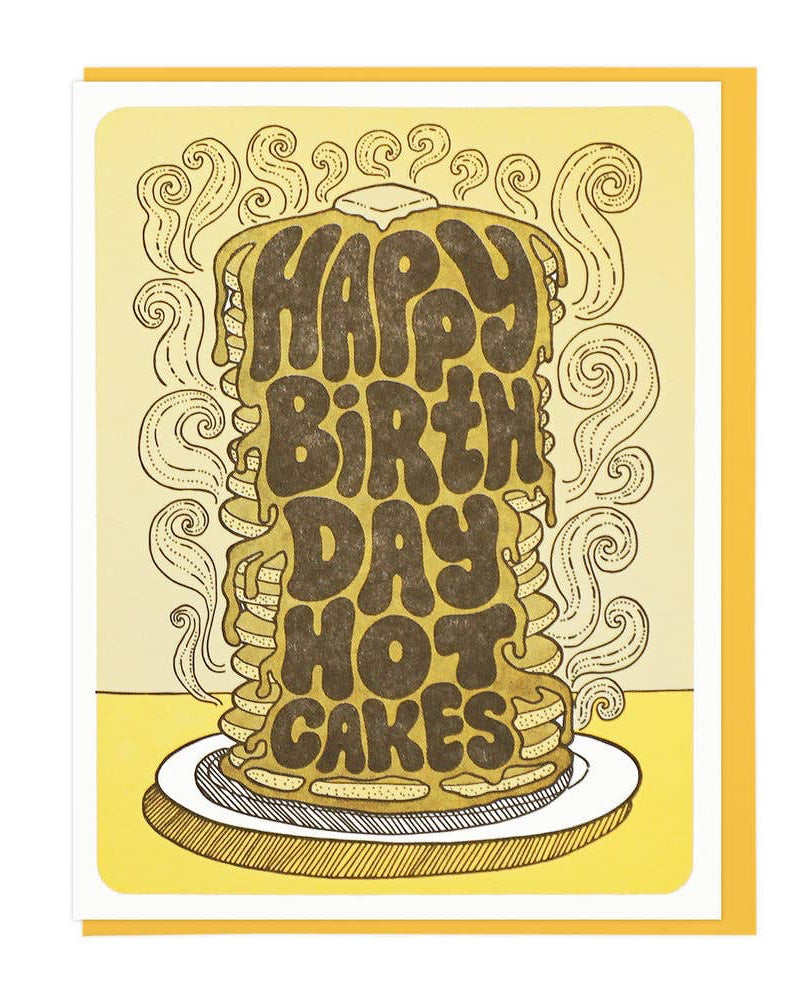 Happy Birthday Hot Cakes Card