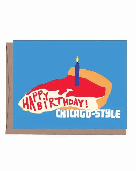 Chicago Style Birthday Card