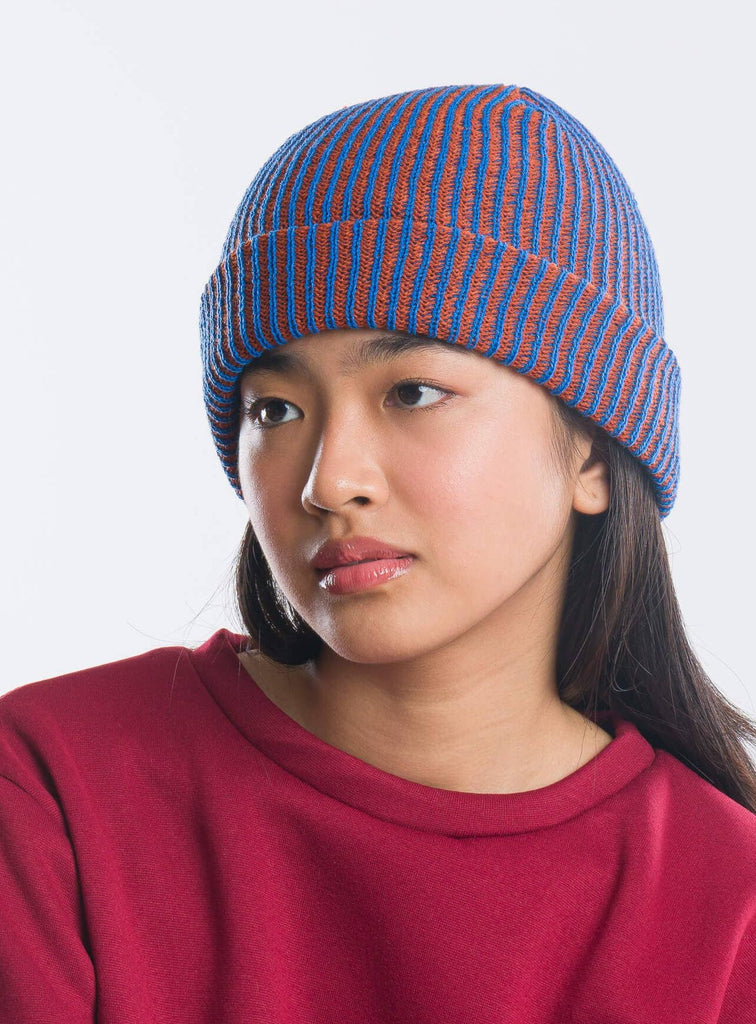 Simple Rib Knit Beanie