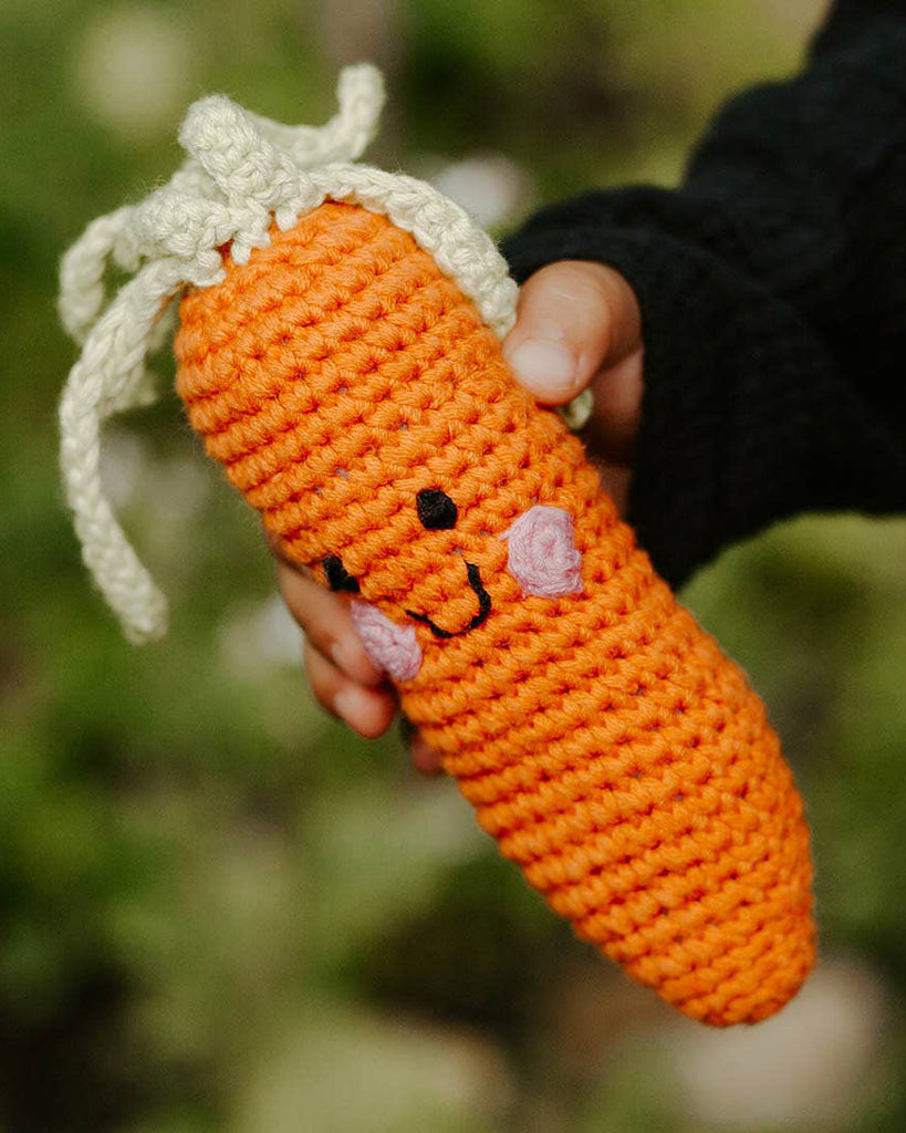 Pretend Play Food Rattle - Carrot