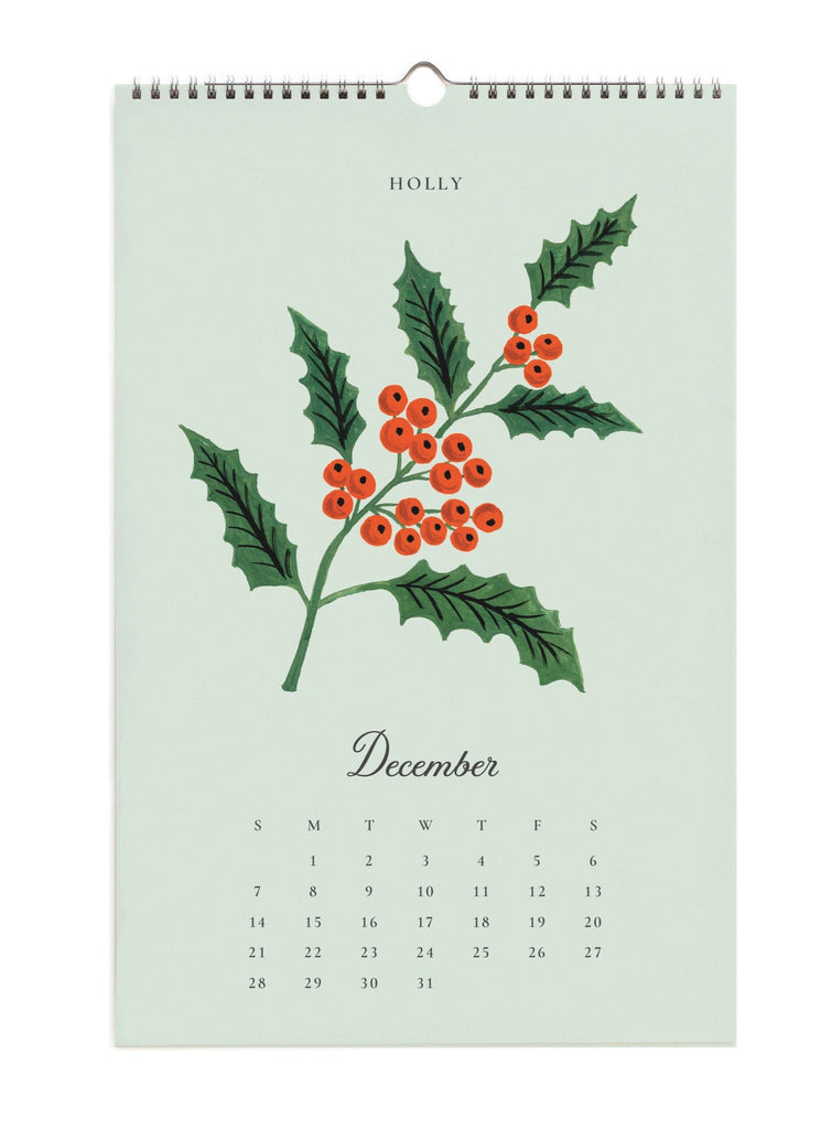 2025 Say It With Flowers Wall Calendar