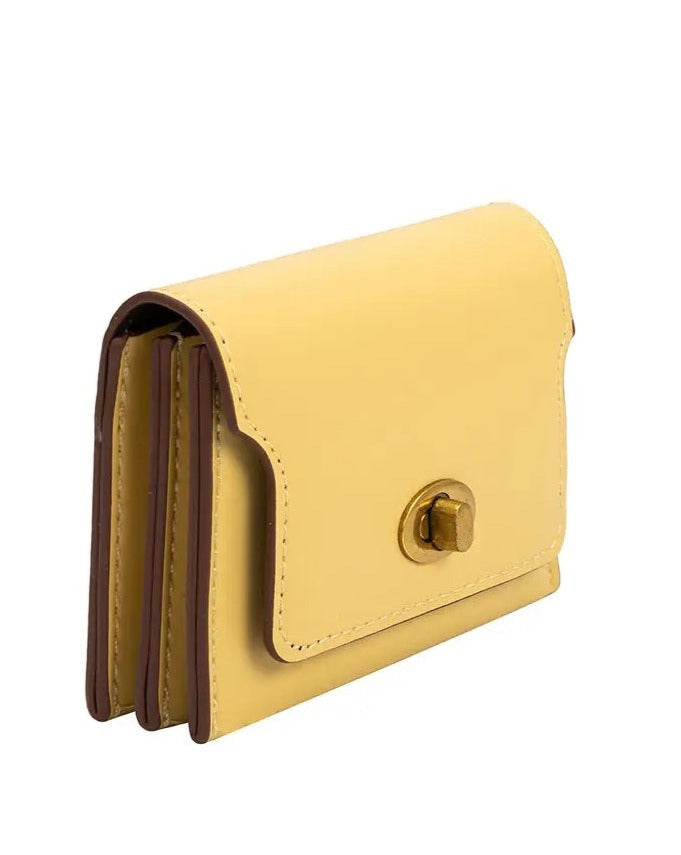 Tara Wallet in Yellow