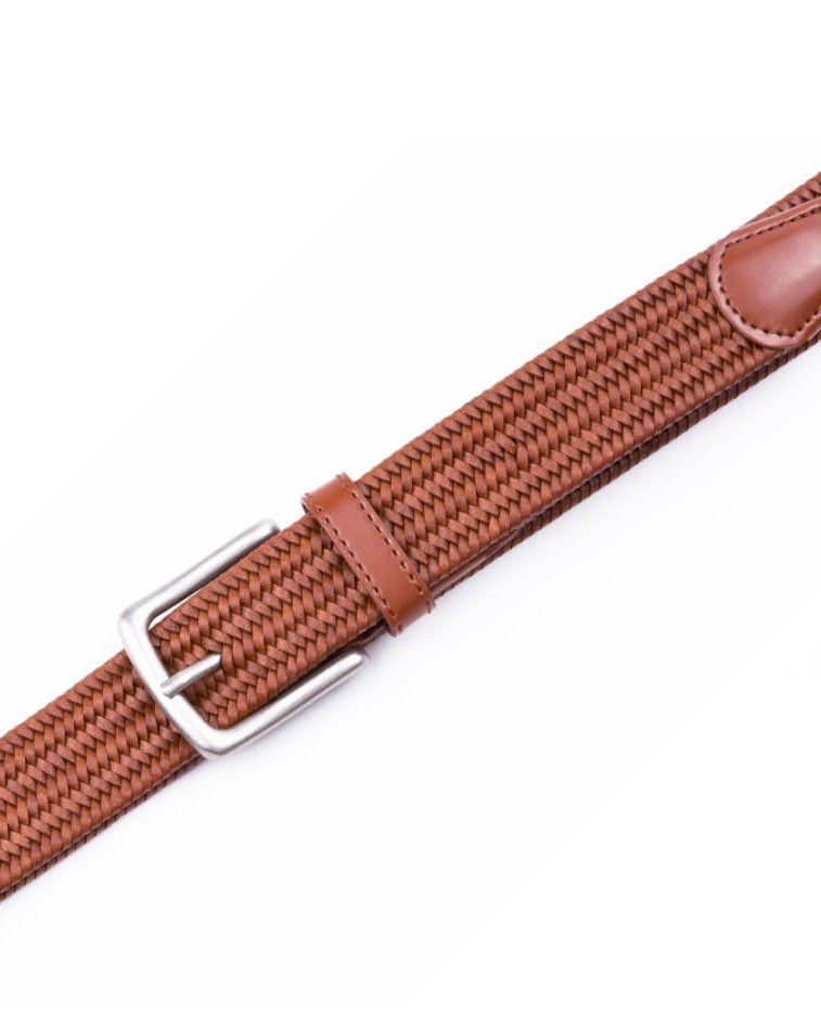 Braided Leather Belt