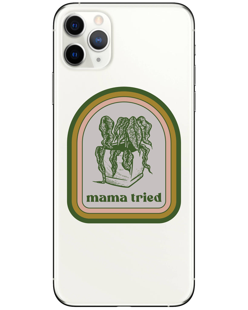 Mama Tried Plant Sticker