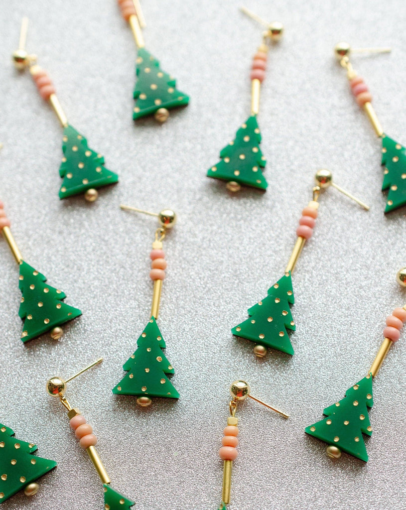 Christmas Tree Earrings