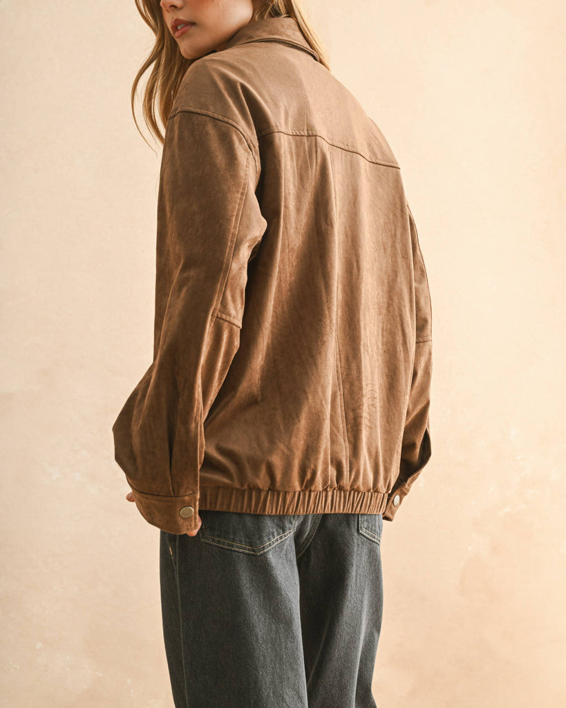 Cass Oversized Bomber Jacket
