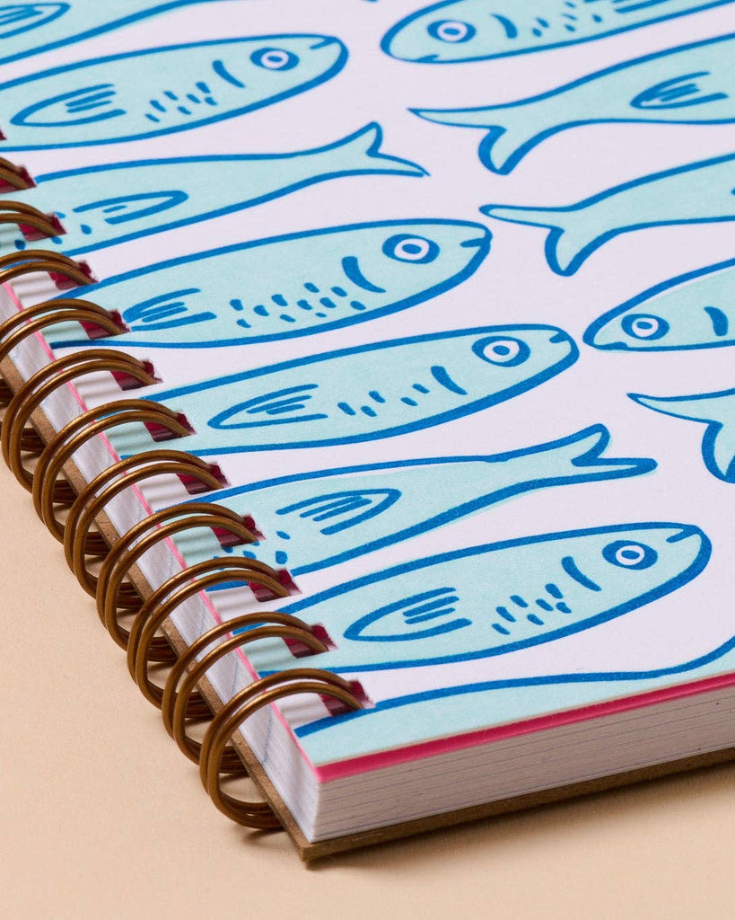 Sardines Spiral Notebook