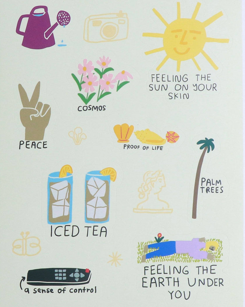 Only Good Things Sticker Book