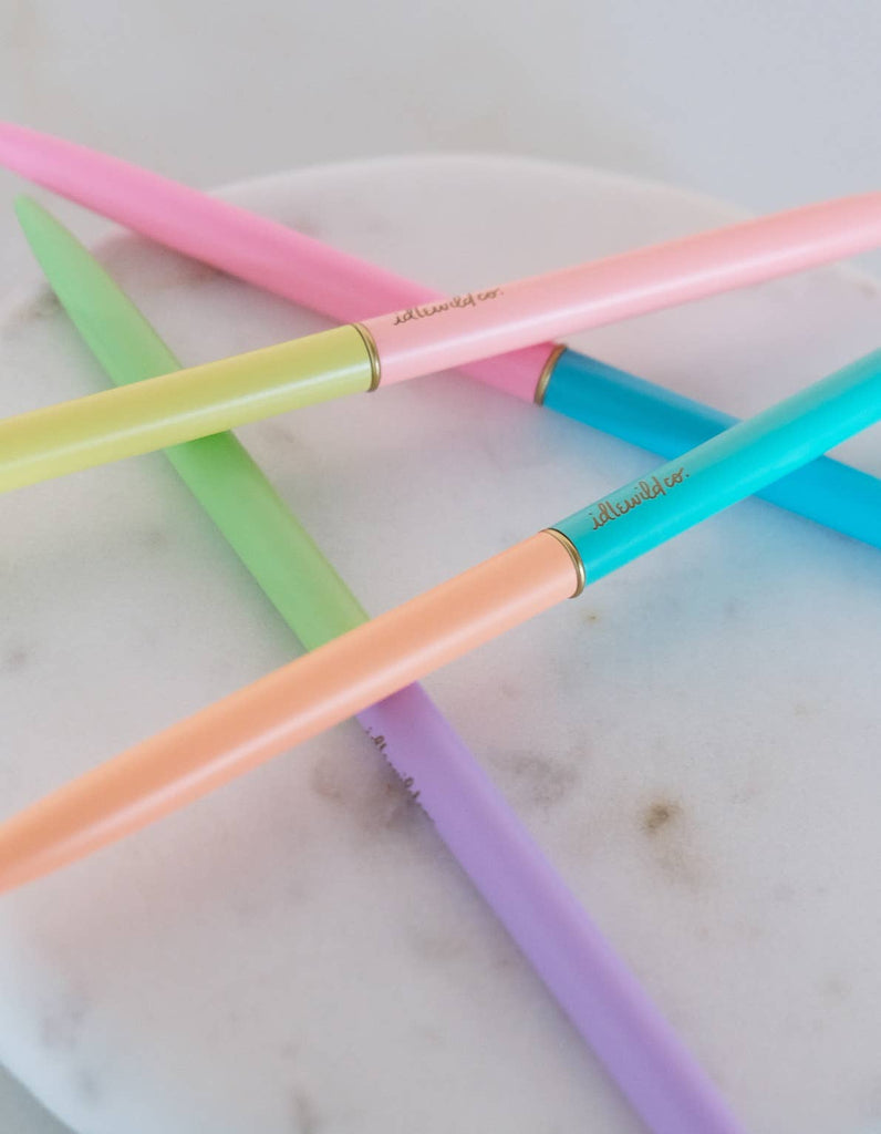 Neon Duo Tone Slim Pen Set