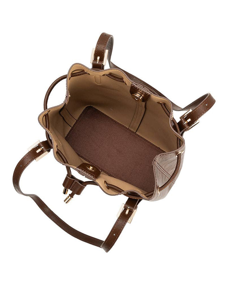 Sally Shoulder Bag in Espresso