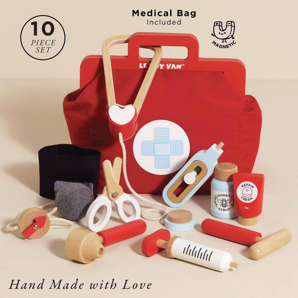 Vinatge Doctor Wooden Kit