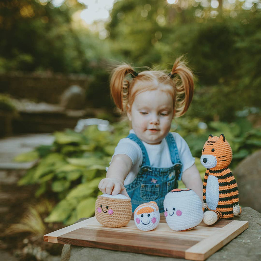 Sushi Pretend Play Food Rattle