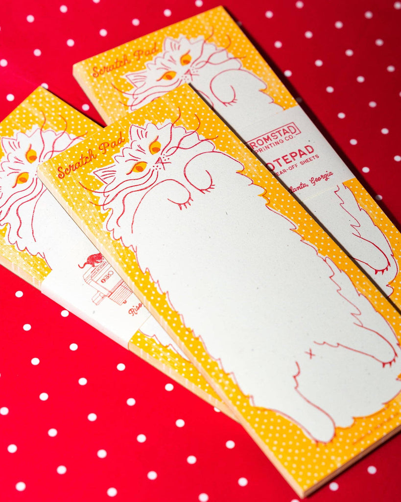 Scratch Pad Cat Notepad