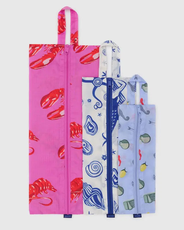 3D Zip Set in Sea Creatures