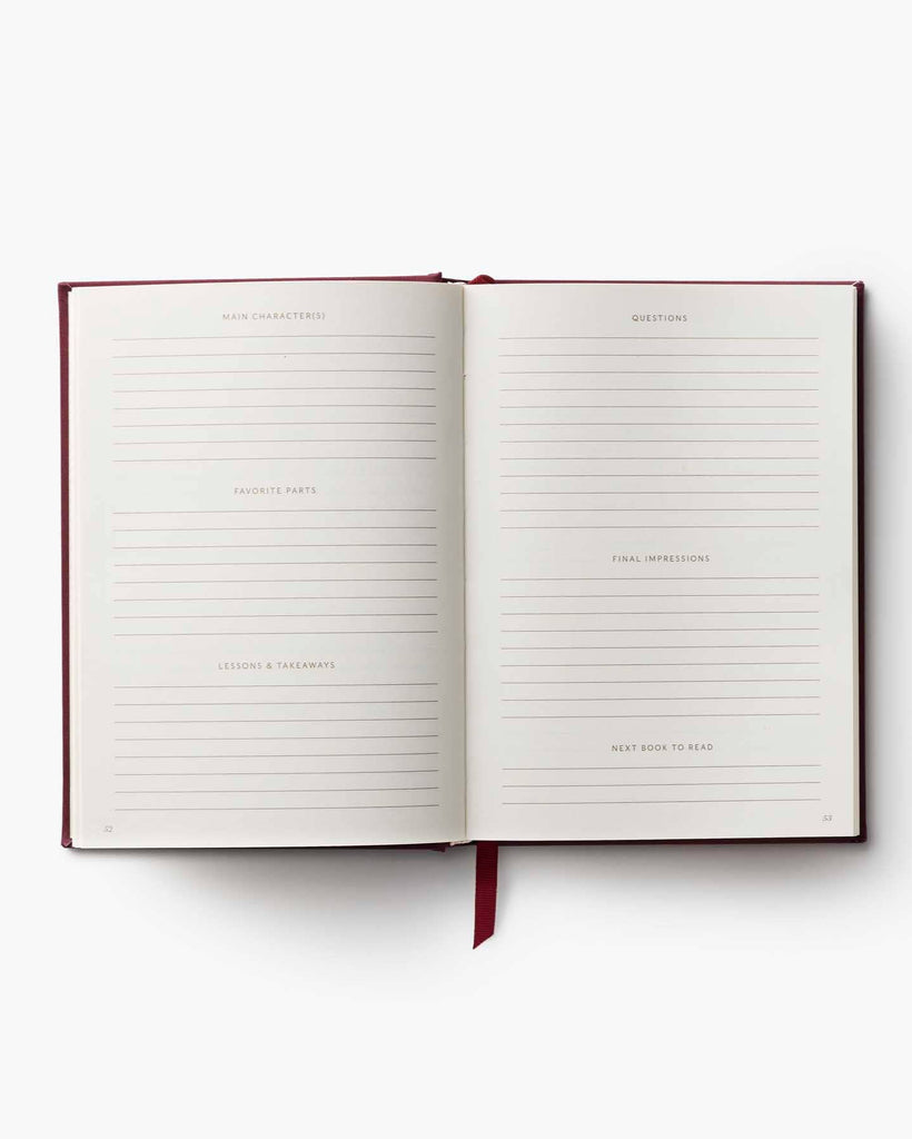 Ladies Night Book Club Embroidered Book Journal