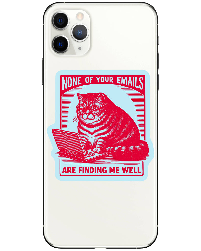 Work Kitty Cat Sticker