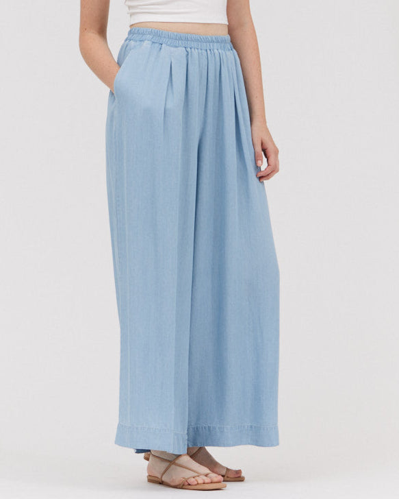Chambray Pants