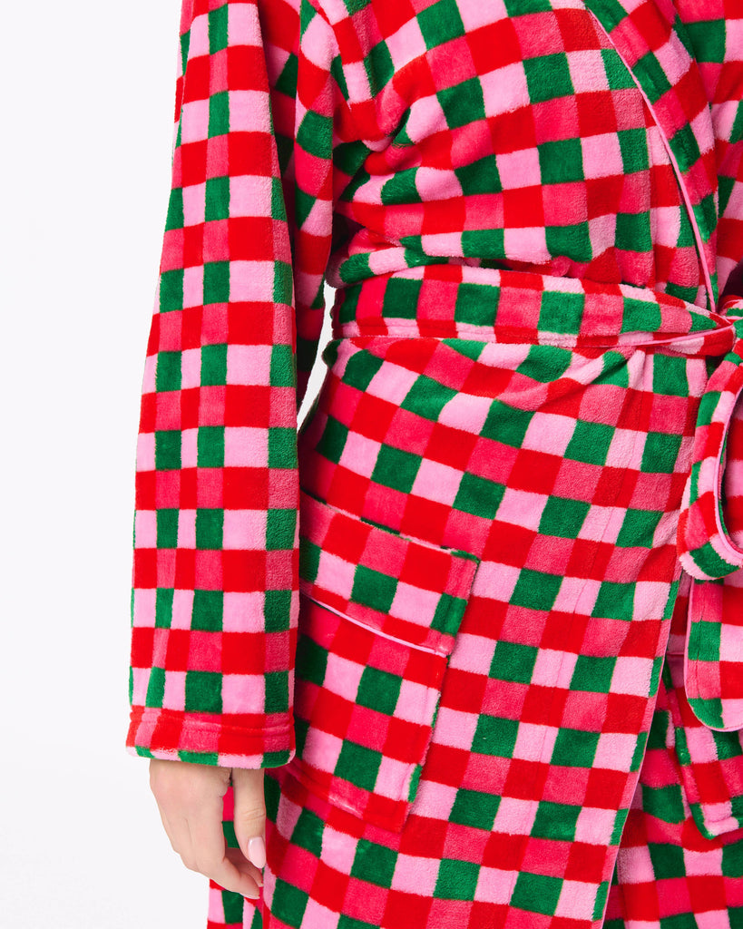 Checkered Robe