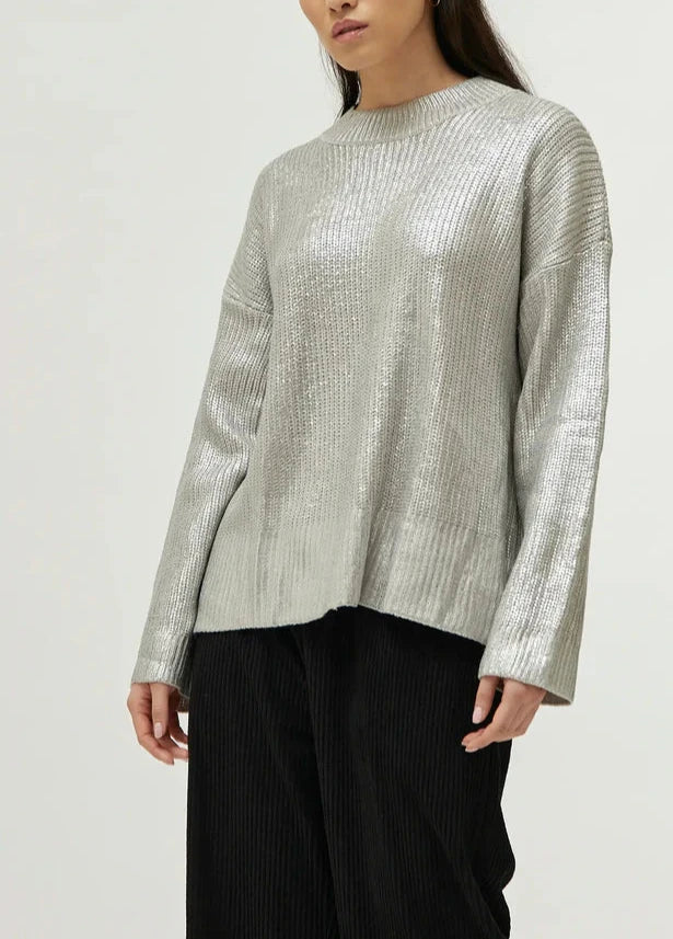 Isabelle Silver Sweater