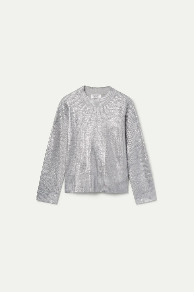 Isabelle Silver Sweater