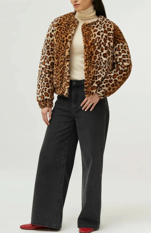 Fallon Bomber in Leopard