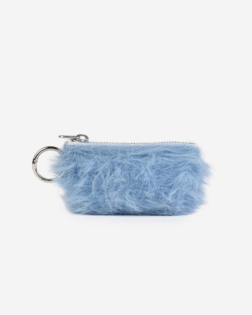 Faux Fur Pouch Bag Charm