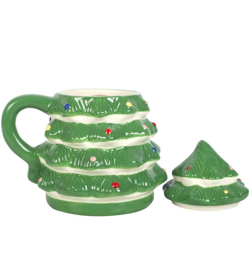 Green Christmas Tree Mug