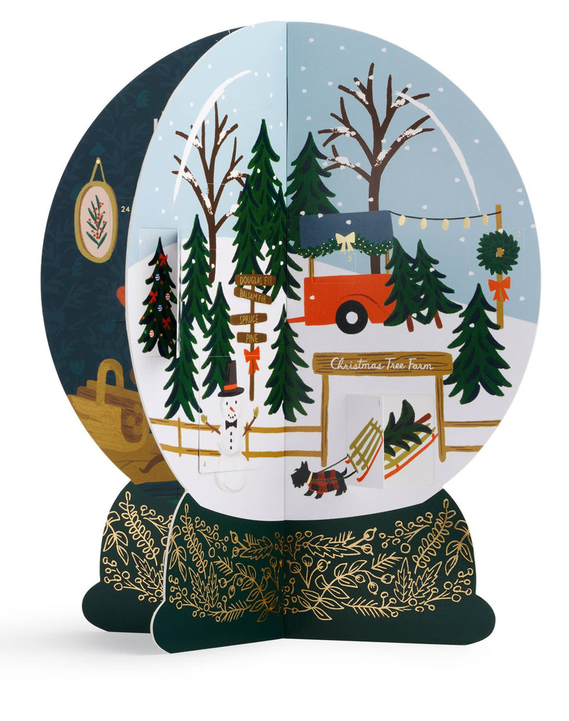 Snow Globe Advent Calendar