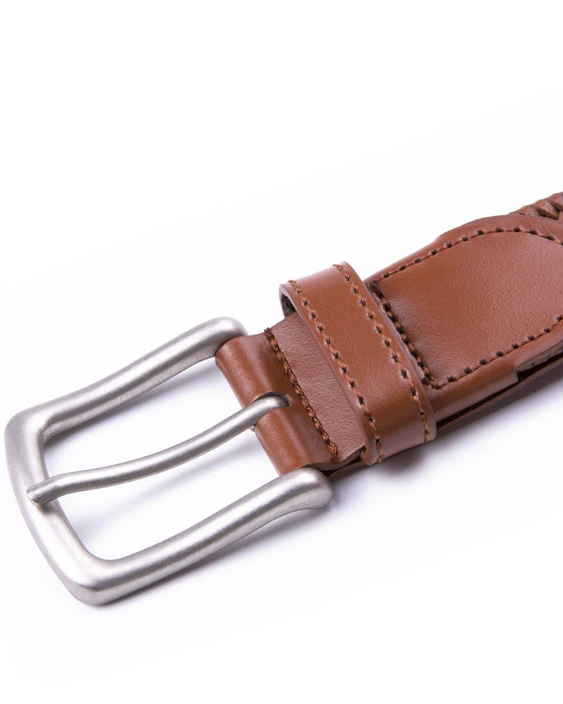 Braided Leather Belt