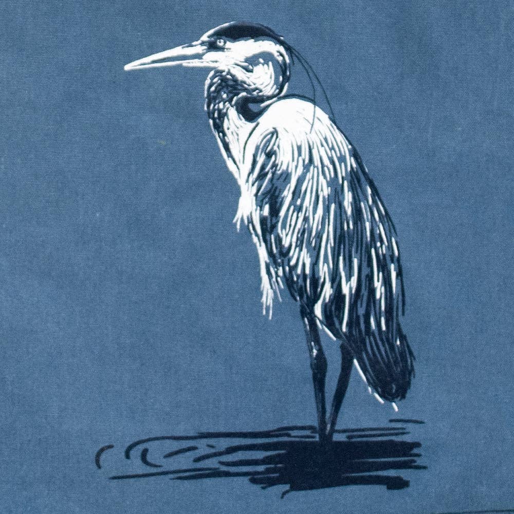 Great Blue Heron Jumbo Tote Bag